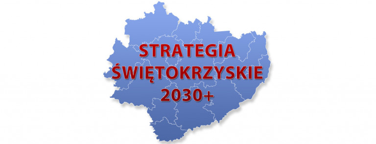 logotyp Strategii Rozwoju Województwa Świętokrzyskiego 2030 768x295