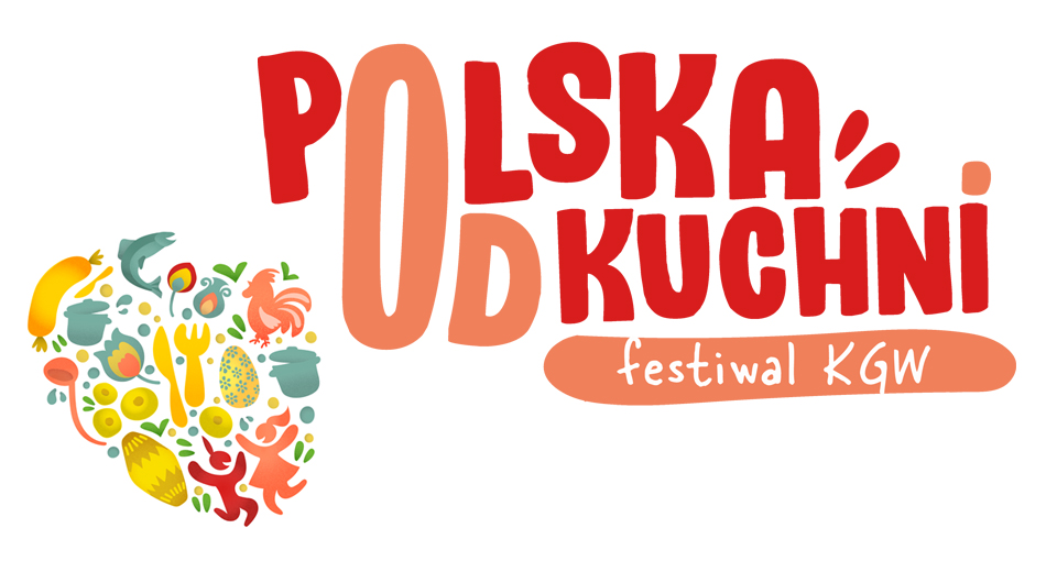 Logotyp - napis "Polska od kuchni" 