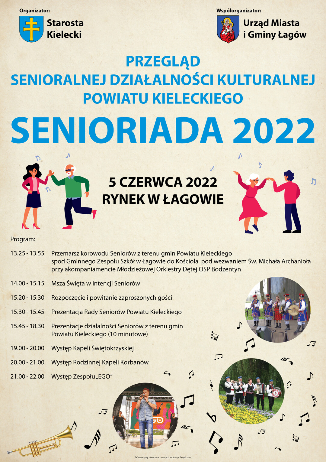 Plakat - senioriada 2022
