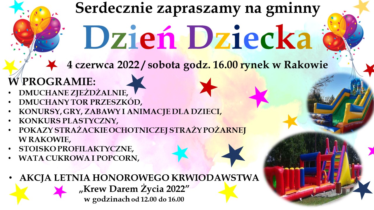 Plakat Dzień Dziecka 2022