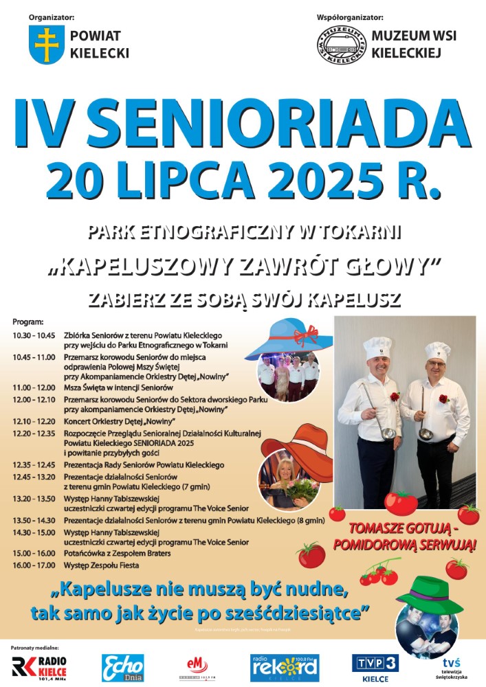plakat Senioriada 2025