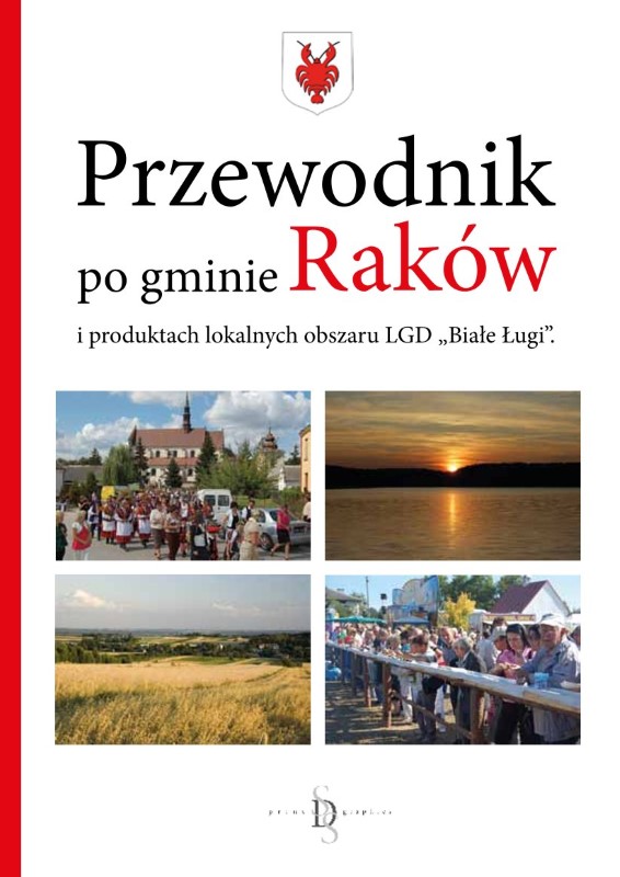 Okładka przewodnika po gminie Raków