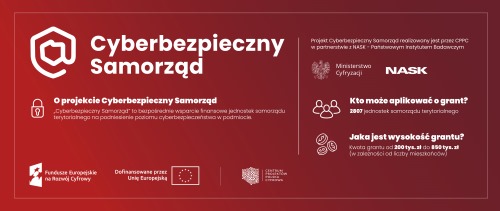 Baner - u góry napis na ciemnoniebieskim tle " Punkt Informacyjny Funduszy Europejskich", po środku napis "Zapytaj o Fundusze Europejskie", u dołu logotypu Unii Europejskiej oraz flaga Polski. 